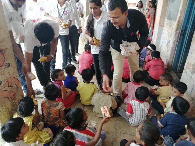 donation to Z. P. School