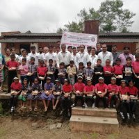 donation to Z. P. School