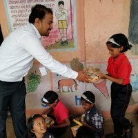 donation to Z. P. School