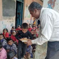 donation to Z. P. School