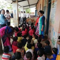 donation to Z. P. School