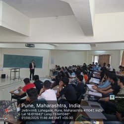 Expert lecture on Placement and higher studies opportunity through GATE and other competitive exams on 01-08-2025 by Mr Paresh Gugale-1