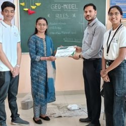 Geo model Competition participation at PCCOER